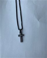 Collana Recarlo Uomo in Oro bianco Diamante P16CR092/ND52